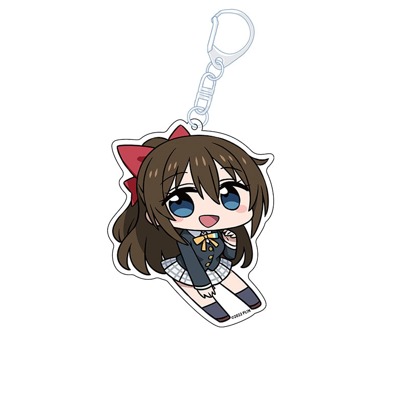 (Goods - Key Chain) Love Live! Nijigasaki High School Idol Club Petanko Acrylic Key Chain Shizuku Osaka