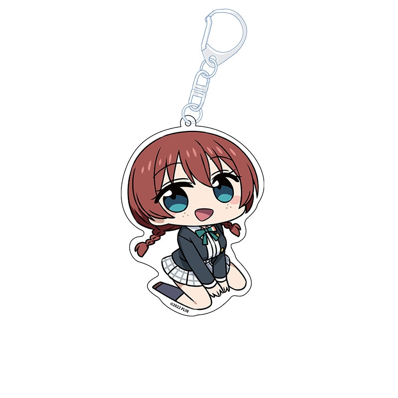 (Goods - Key Chain) Love Live! Nijigasaki High School Idol Club Petanko Acrylic Key Chain Emma Verde