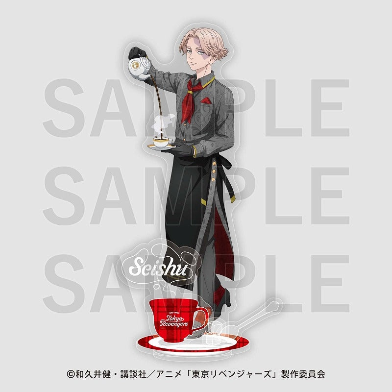 (Goods - Stand Pop) Tokyo Revengers Coffee time Acrylic Stand Seishu Inui