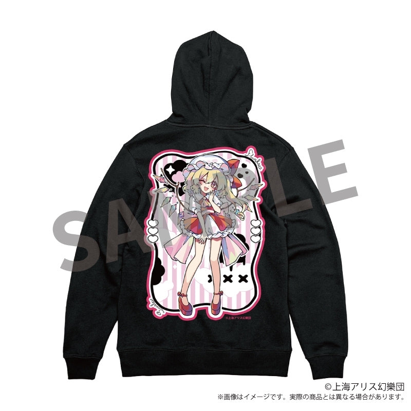 (Goods - Outerwear) Touhou Project Creators Hoodie Flandre Scarlet M Size illust. Kyoda Suzuka