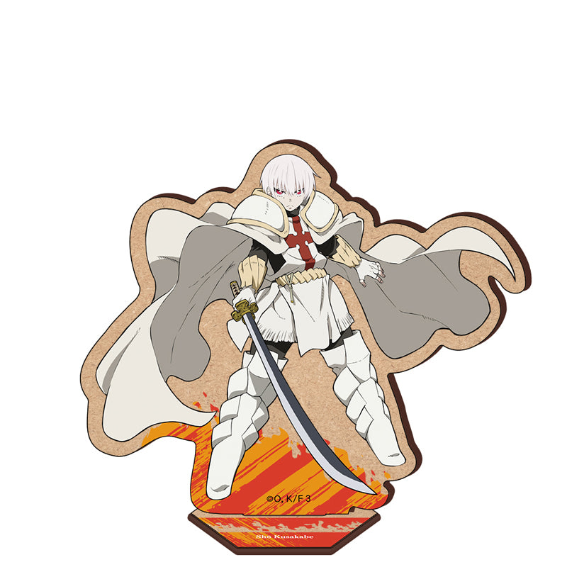 (Goods - Stand) TV Anime Fire Force Season 3 Wooden Chara Stand Sho Kusakabe