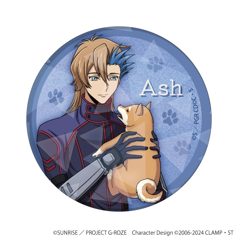 [※Blind](1BOX=5)(Goods - Badge) Code Geass: Roze of the Recapture Holographic Button Badge (57mm) 01 (5 Types Total) (feat. Exclusive Art)