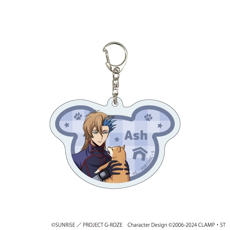 [※Blind](1BOX=5)(Goods - Key Chain) Code Geass: Roze of the Recapture Acrylic Key Chain 01 (5 Types Total) (feat. Exclusive Art)