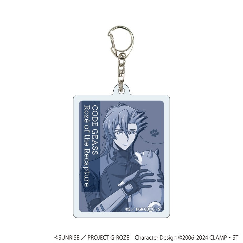 [※Blind](1BOX=5)(Goods - Key Chain) Code Geass: Roze of the Recapture Acrylic Key Chain 01 (5 Types Total) (feat. Exclusive Art)