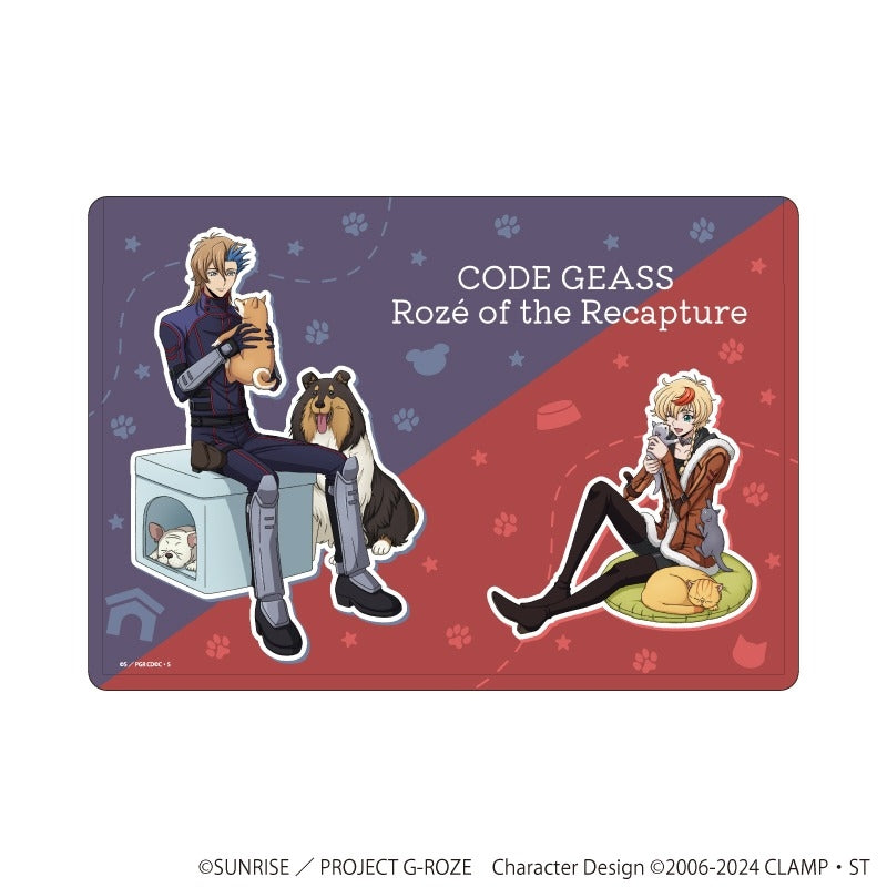 (Goods - File) Code Geass: Roze of the Recapture Character Clear Case 03/Roze & Ash (feat. Exclusive Art)