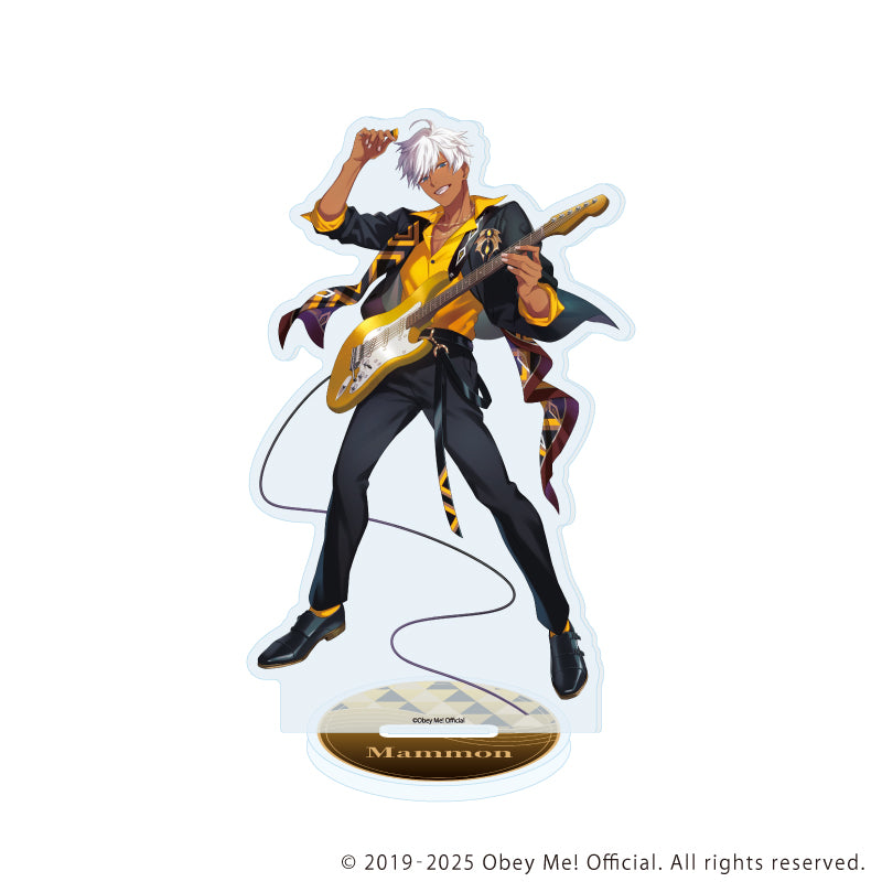 (Goods - Acrylic Stand) Obey Me! Nightbringer Acrylic Stand 115 Mammon Band Ver. (feat. Exclusive Art)