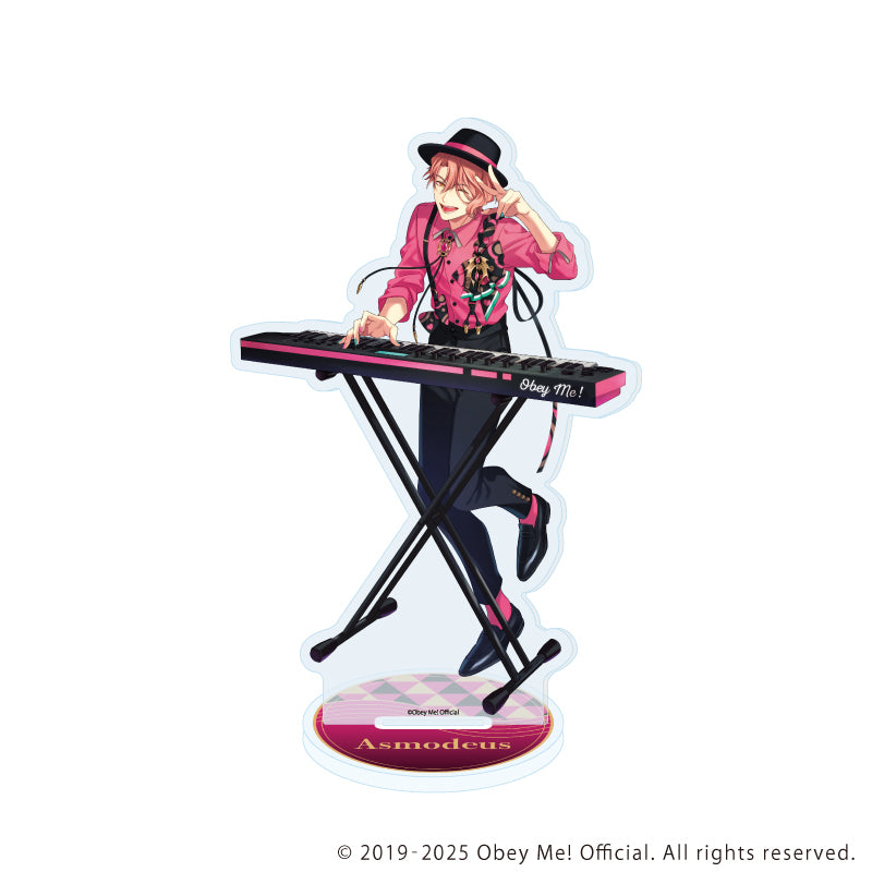 (Goods - Acrylic Stand) Obey Me! Nightbringer Acrylic Stand 118 Asmodeus Band Ver. (feat. Exclusive Art)