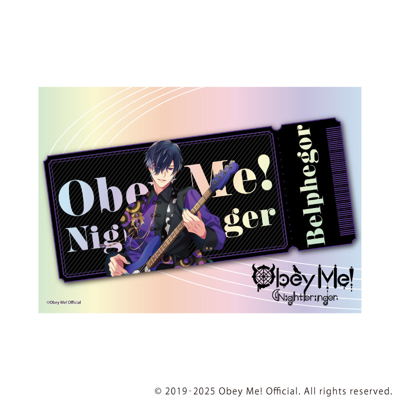 [※Blind](Goods - Bromide) Obey Me! Nightbringer L-size Bromide Set of 3 01 Band Ver. (15 Types Total)(feat. Exclusive Art)