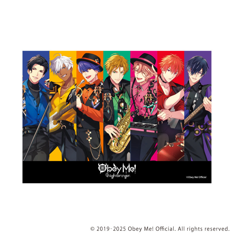 [※Blind](Goods - Bromide) Obey Me! Nightbringer L-size Bromide Set of 3 01 Band Ver. (15 Types Total)(feat. Exclusive Art)