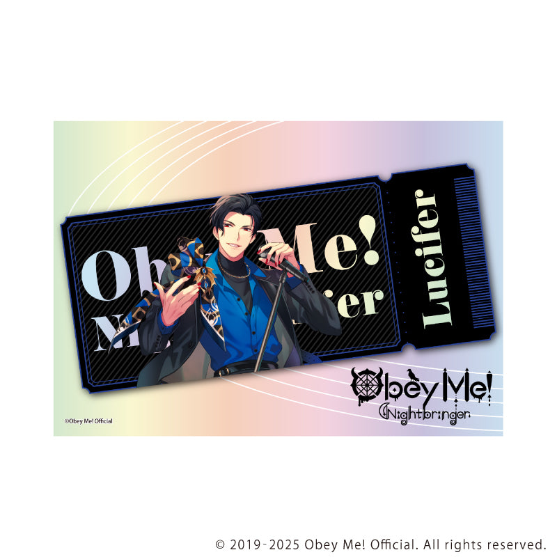 [※Blind](Goods - Bromide) Obey Me! Nightbringer L-size Bromide Set of 3 01 Band Ver. (15 Types Total)(feat. Exclusive Art)