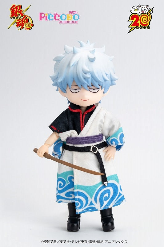 (Action Figure) PICCODO ACTION DOLL Gintama Gintoki Sakata Chibi Doll