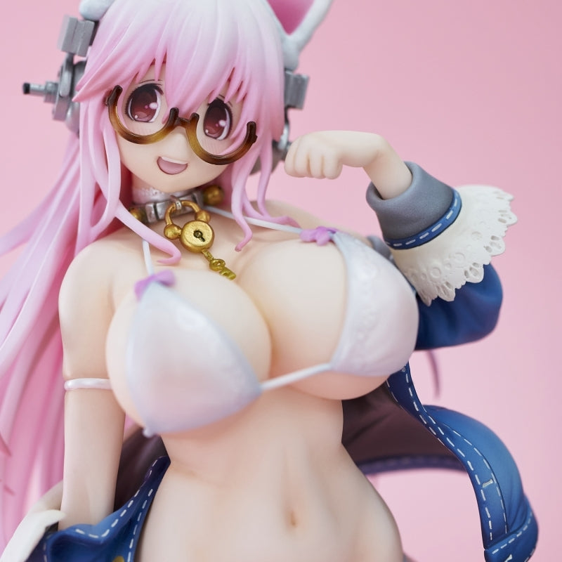 (Bishojo Figure) Super Sonico White cat ver. Complete Figure (Re-release)