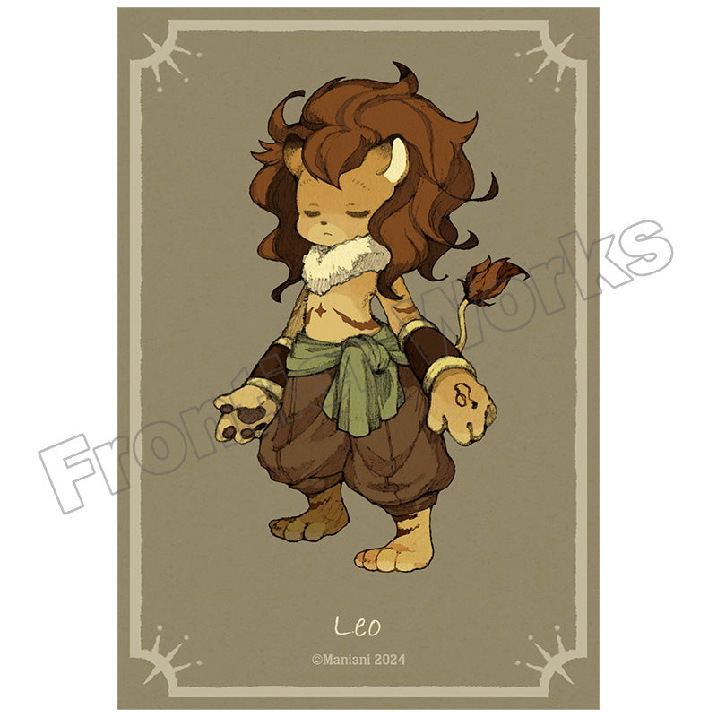 (Goods - Sticker) Maniani World 2024SMR Constellation Sticker Leo