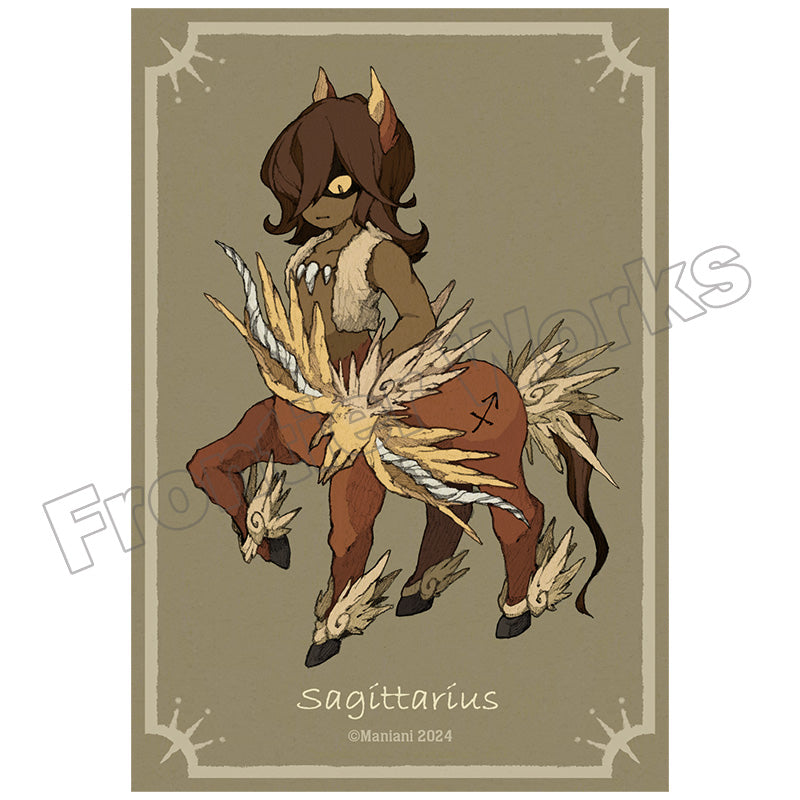 (Goods - Sticker) Maniani World 2024SMR Constellation Sticker Sagittarius