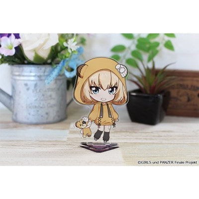 (Goods - Stand Pop) Girls und Panzer das Finale Puchi Choko Acrylic Stand (Katyusha) Subculture Fashion ver.
