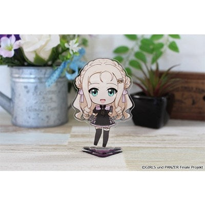 (Goods - Stand Pop) Girls und Panzer das Finale Puchi Choko Acrylic Stand (Marie) Subculture Fashion ver.