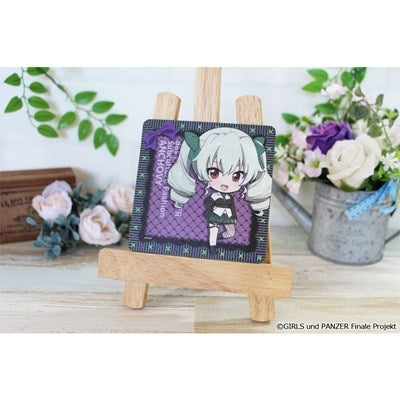 (Goods - Coaster) Girls und Panzer das Finale Puchi Choko Rubber Mat Coaster (Anchovy) Subculture Fashion ver.