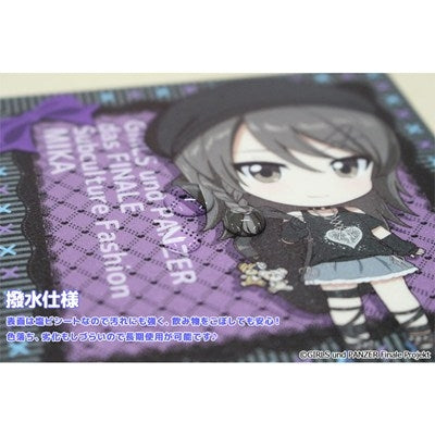 (Goods - Coaster) Girls und Panzer das Finale Puchi Choko Rubber Mat Coaster (Mika) Subculture Fashion ver.