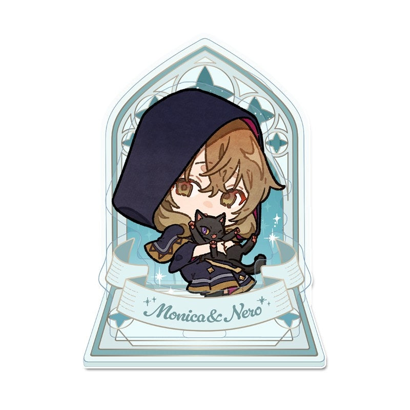 (Goods - Acrylic Stand) TV Anime "Secrets of the Silent Witch" Mini Acrylic Diorama (Monica Everett & Nero)