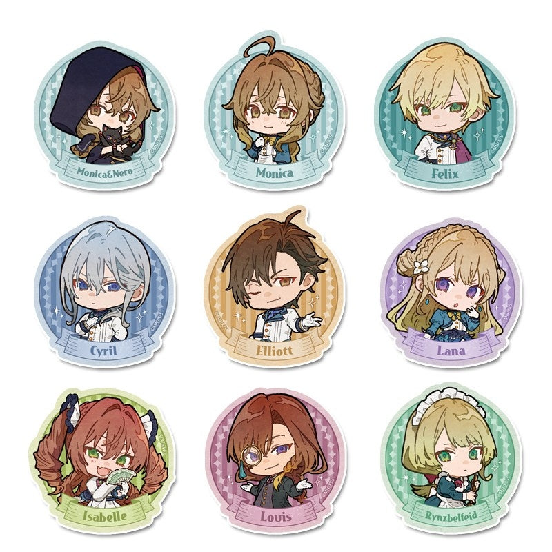 (1BOX=9)(Goods - Sticker) TV Anime "Secrets of the Silent Witch" Trading Sticker