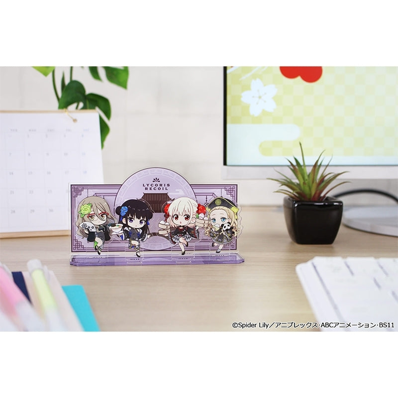 (Goods - Acrylic Stand) Lycoris Recoil TV Anime Puchi Choko Acrylic Diorama Chinese ver.