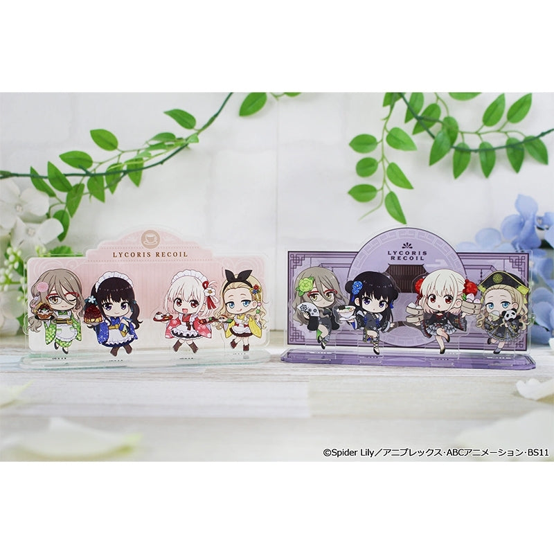 (Goods - Acrylic Stand) Lycoris Recoil TV Anime Puchi Choko Acrylic Diorama Chinese ver.