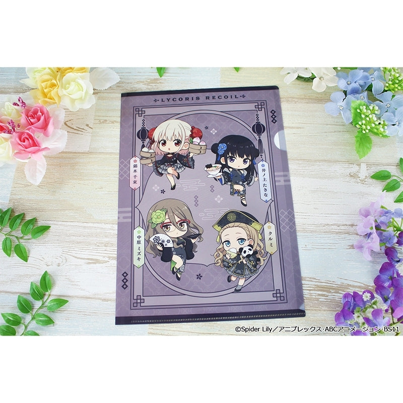 (Goods - Clear File) Lycoris Recoil TV Anime Puchi Choko Clear File Chinese ver.