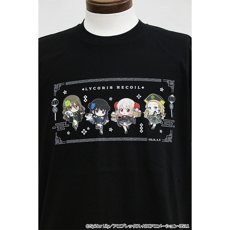 (Goods - Shirt) Lycoris Recoil TV Anime Puchi Choko Graphic T-shirt Chinese ver.