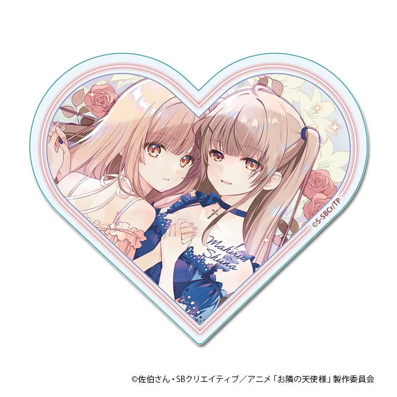 (Goods - Ornament) The Angel Next Door Spoils Me Rotten 2 Heart Acrylic Block (Gemini)