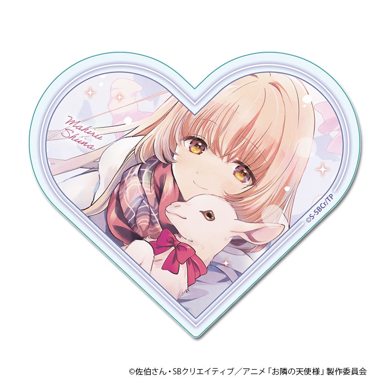 (Goods - Ornament) The Angel Next Door Spoils Me Rotten 2 Heart Acrylic Block (Capricorn)