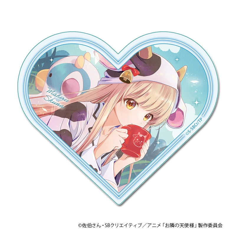 (Goods - Ornament) The Angel Next Door Spoils Me Rotten 2 Heart Acrylic Block (Taurus)