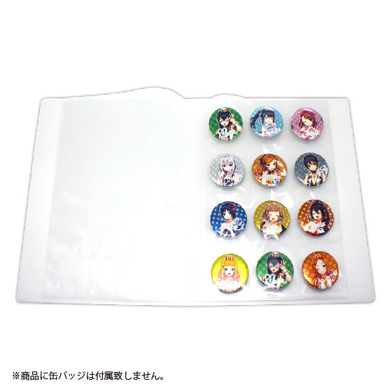 (Goods - Storage) Large Capacity 57mm Badge Storage Folder