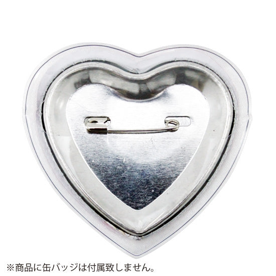 (Goods - Button Badge Cover) Non-Character Original Heart-Shaped Button Badge Cover Economy Pack