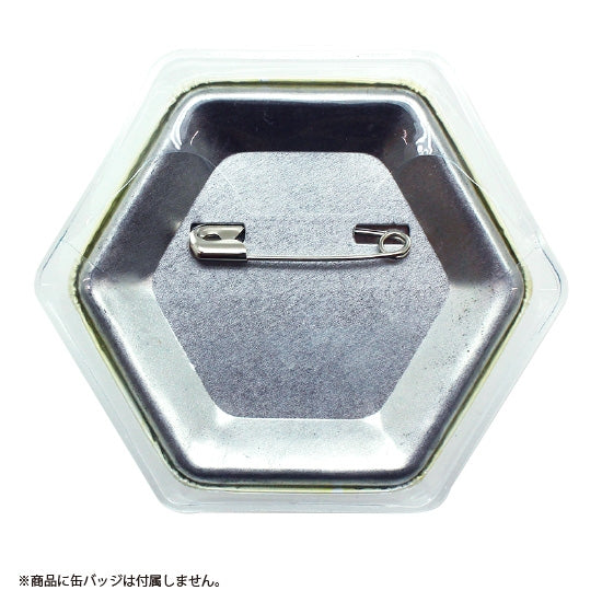 (Goods - Button Badge Cover) Non-Character Original Hexagonal Button Badge Cover