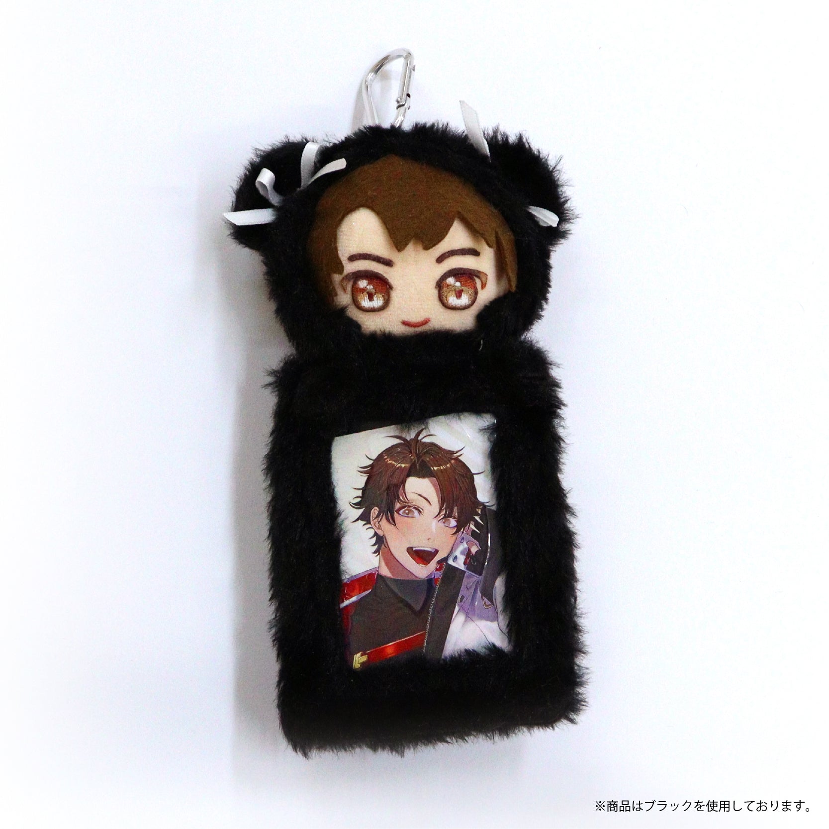 (Goods - Card Case) nui. Hug Plush Trading Card Case S Size White Bear Ver.