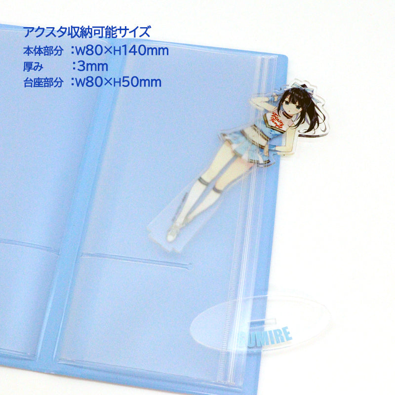 (Goods - Case) Acrylic Stand Case Slim - Purple