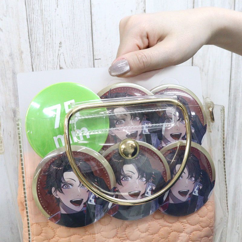 (Goods - Itabag) Non-Character Ita-Bag Sheet Mini (2 Sheets) – 6 Badge Holder (75mm)