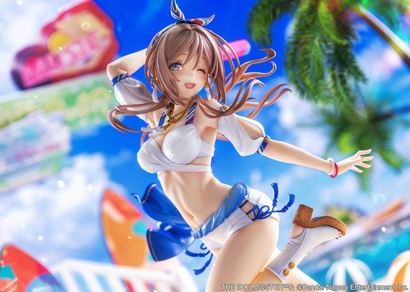(Bishojo Figure) Gakuen iDOLM@STER Rinami Himesaki Kimi to Semi Blue Ver. 1/7 Complete Figure