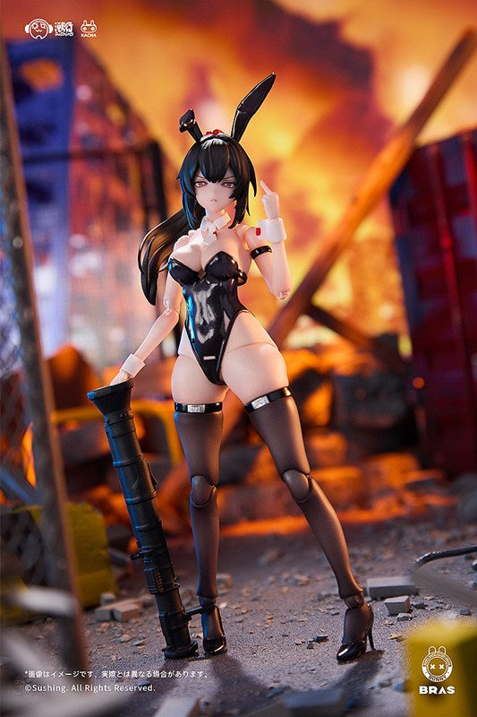 (Action Figure) BUNNY RAPID ACTION SQUAD Attacker Runa 1/12 Articulated Figure {Manufacturer Bonus}