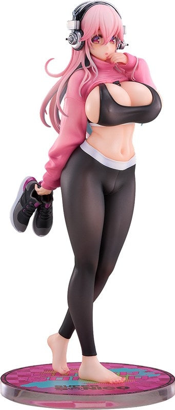 (Bishojo Figure) Super Sonico Super Sonico: Exercise Ver. 1/6 Complete Figure {Bonus: Card}