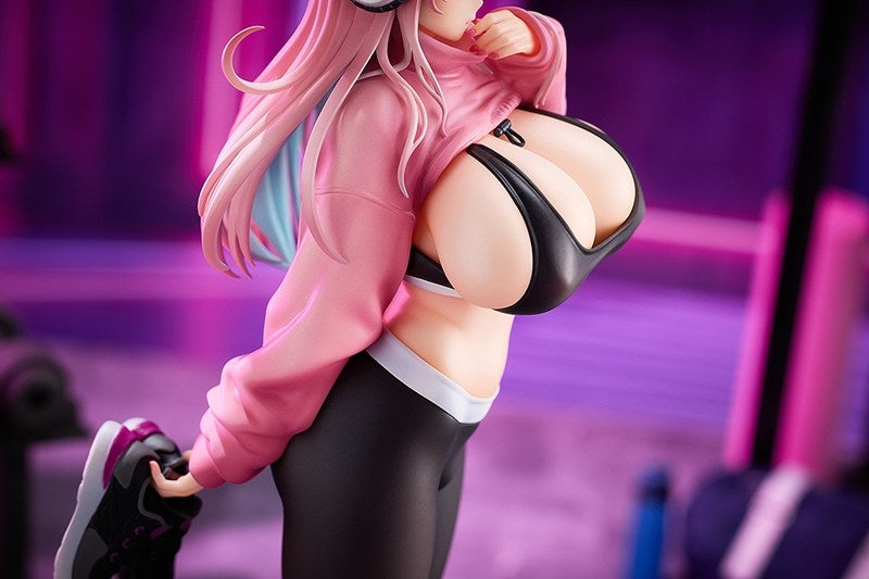 (Bishojo Figure) Super Sonico Super Sonico: Exercise Ver. 1/6 Complete Figure {Bonus: Card}
