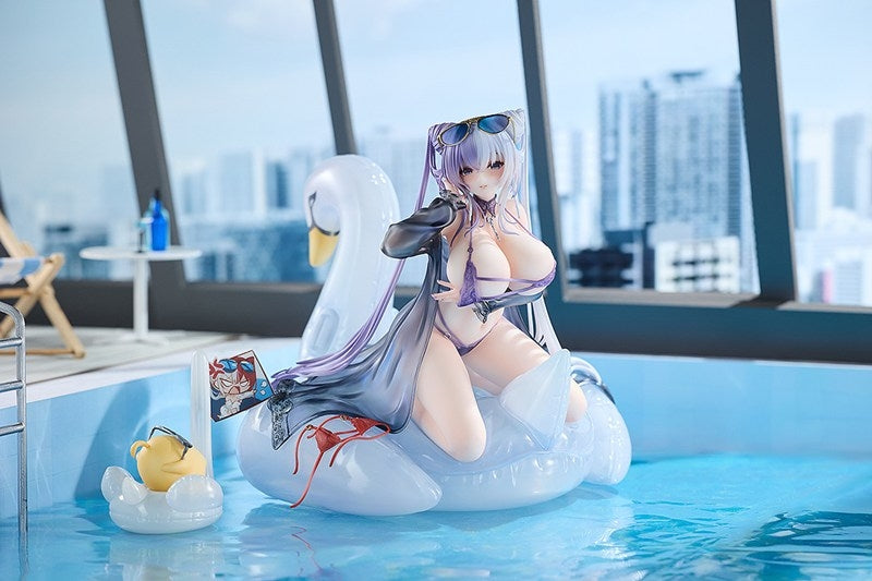 (Bishojo Figure) Azur Lane Ying Swei: Blue Waves, Limpid Summer Ver. 1/7 Complete Figure {Bonus:Card}