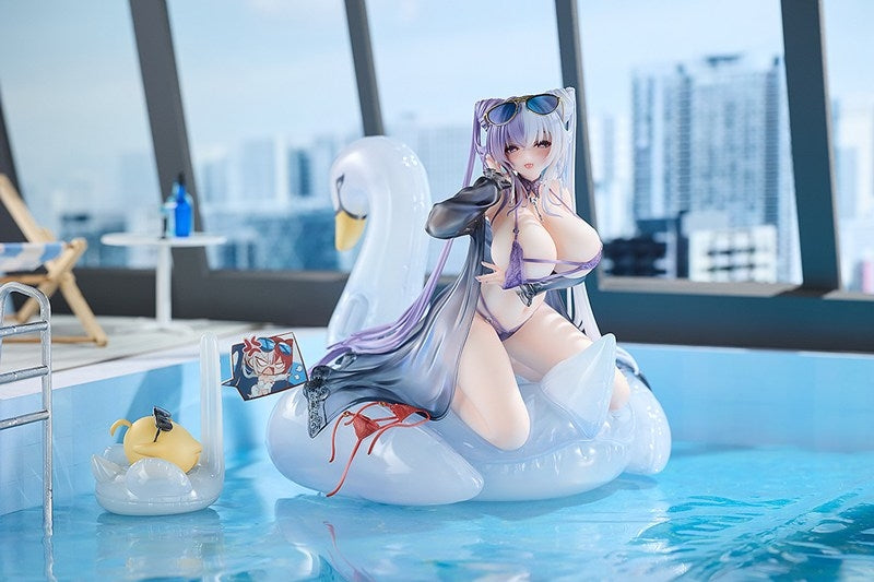 (Bishojo Figure) Azur Lane Ying Swei: Blue Waves, Limpid Summer Ver. 1/7 Complete Figure {Bonus:Card}