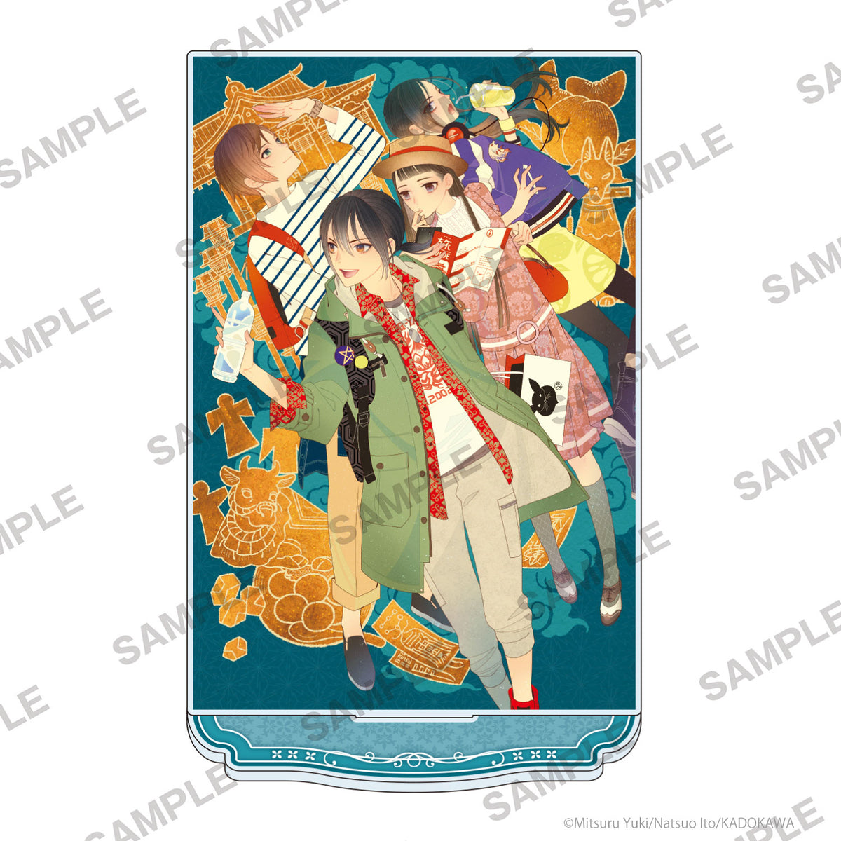 (Goods - Acrylic Stand) Kadokawa Beans Bunko 25th Anniversary Celebration Shonen Onmyoji Acrylic Stand