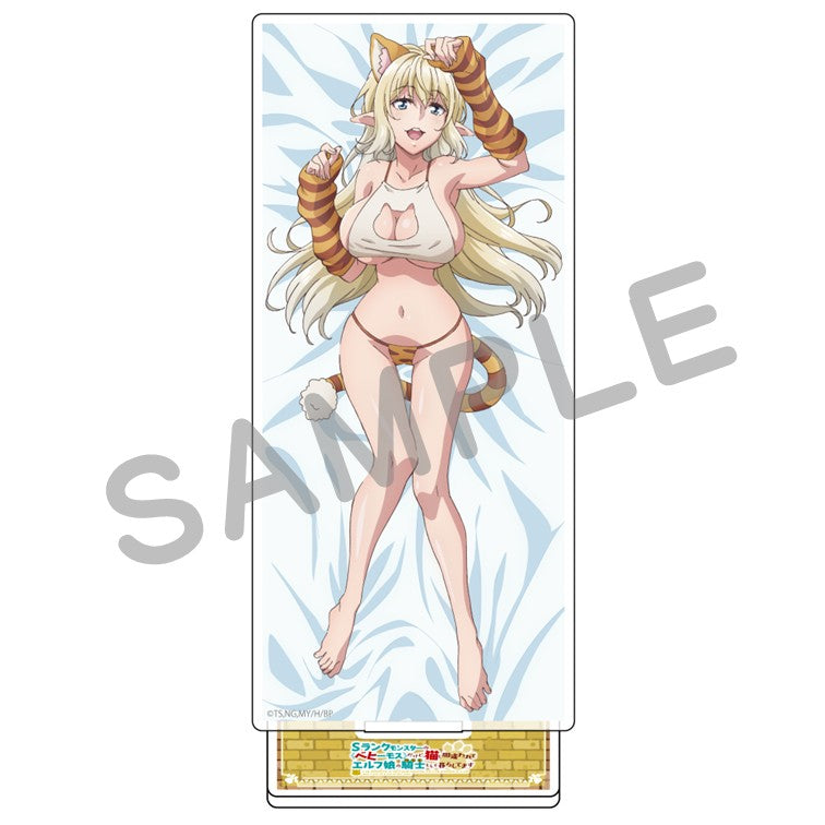 (Goods - Stand Pop) Beheneko: The Elf-Girl's Cat is Secretly an S-Ranked Monster! Nyan Nyan❤ Acrylic Stand Aria B