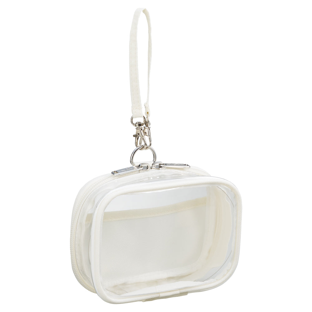 (Goods - Pouch) Decorative Box Pouch Mini Mini Wide White (Limited Color)