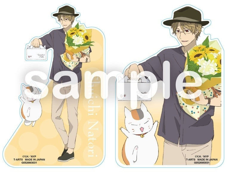 (Goods - Sticker) Natsume's Book of Friends (Natsume Yuujinchou) Birthday Sticker Set Natori & Nyanko Sensei
