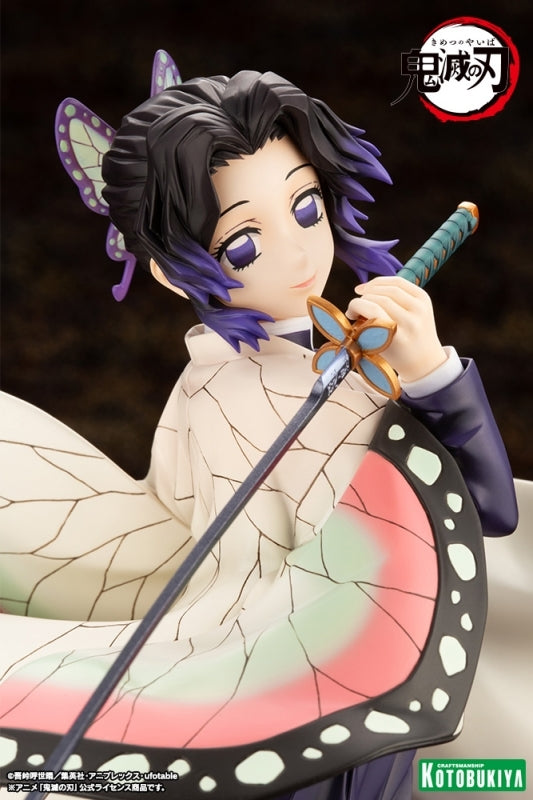 (Bishojo Figure) Demon Slayer: Kimetsu no Yaiba ARTFX J Shinobu Kocho 1/8 Completed Figure (Re-release)