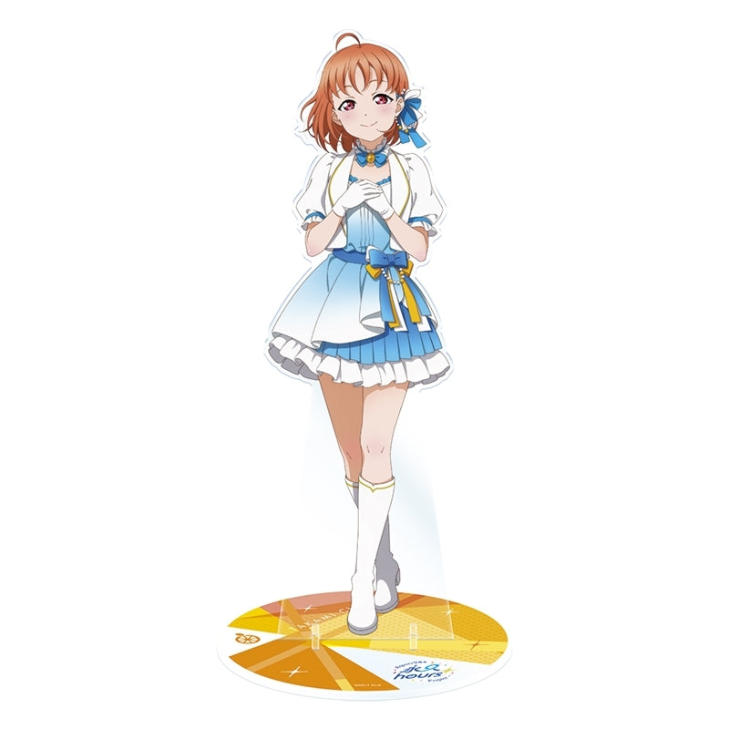 (Goods - Stand Pop) Love Live! Sunshine!! Uranohoshi Girls' High School Store Aqours Uranohoshi Girls' High School Store 9th Anniversary Item 1/4 Scale BIG Acrylic Figure Chika Takami