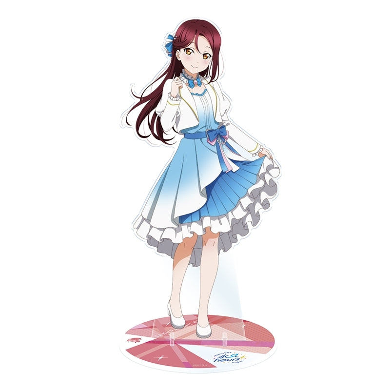 (Goods - Stand Pop) Love Live! Sunshine!! Uranohoshi Girls' High School Store Aqours Uranohoshi Girls' High School Store 9th Anniversary Item 1/4 Scale BIG Acrylic Figure Riko Sakurauchi